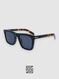 David Beckham DB7000 Sunglasses Men - HALF BLACK -BLACK