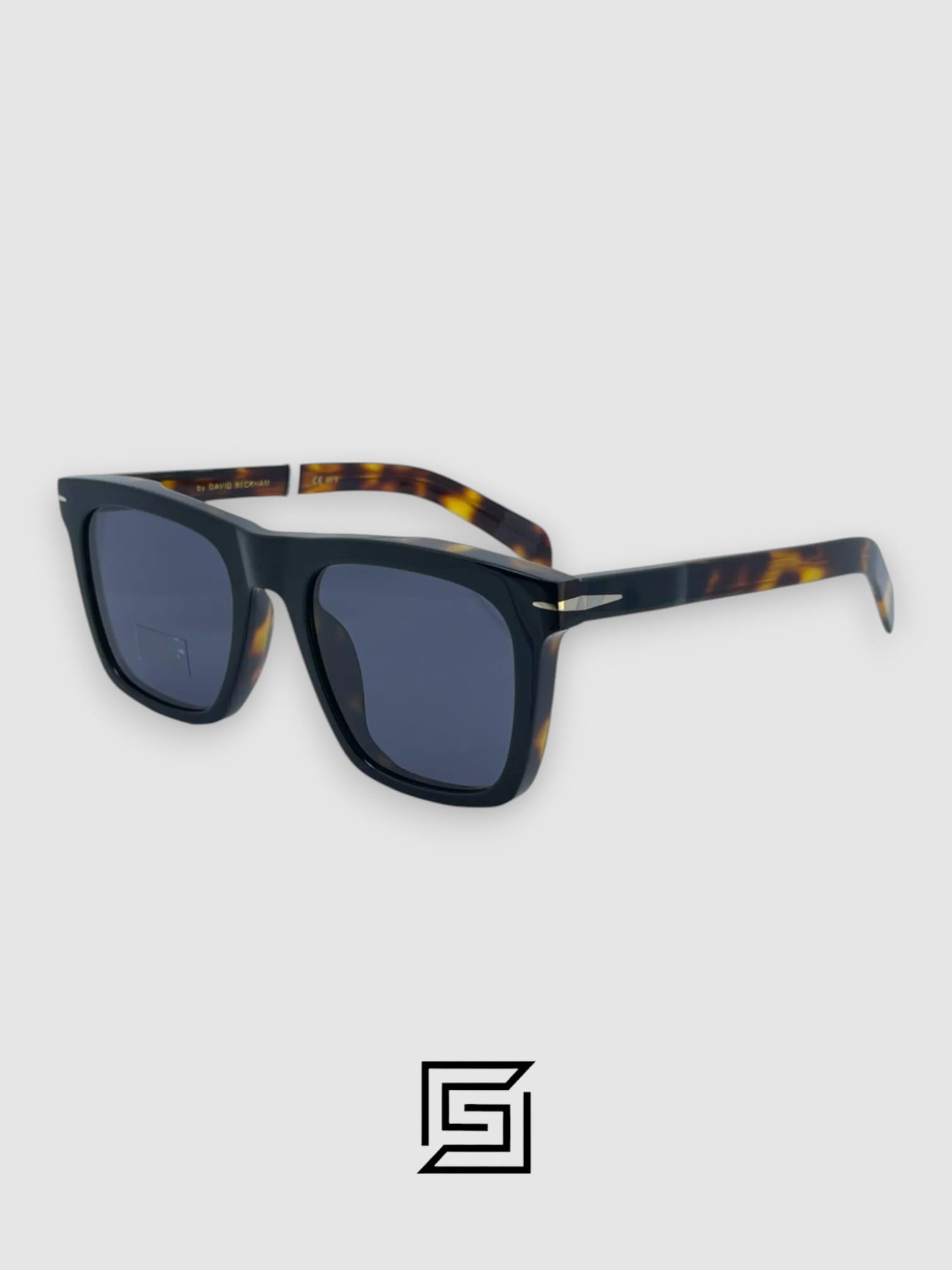 David Beckham DB7000 Sunglasses Men - HALF BLACK -BLACK