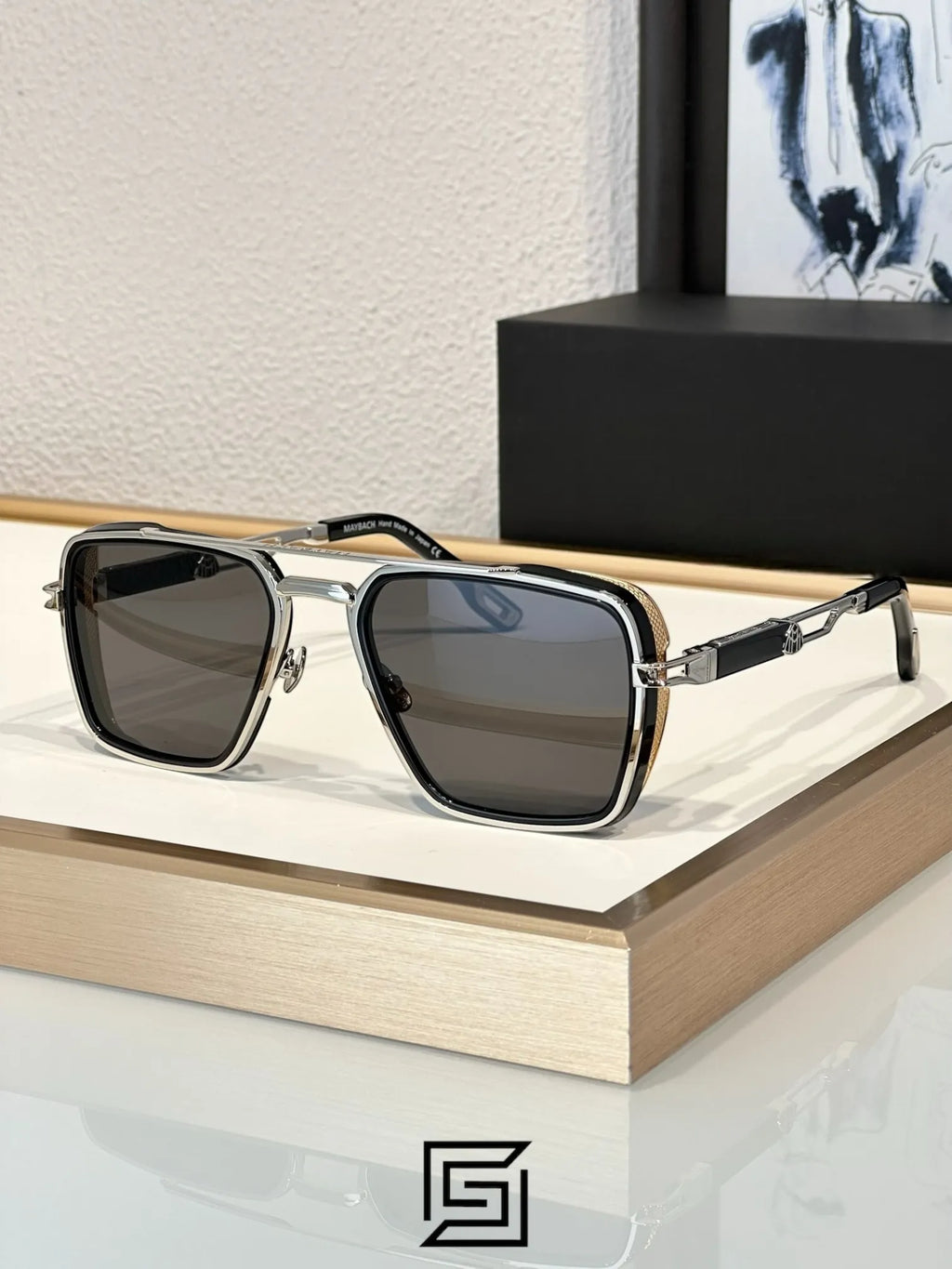 MAYBACH THE AMARI Sunglasses For Men - silver-2