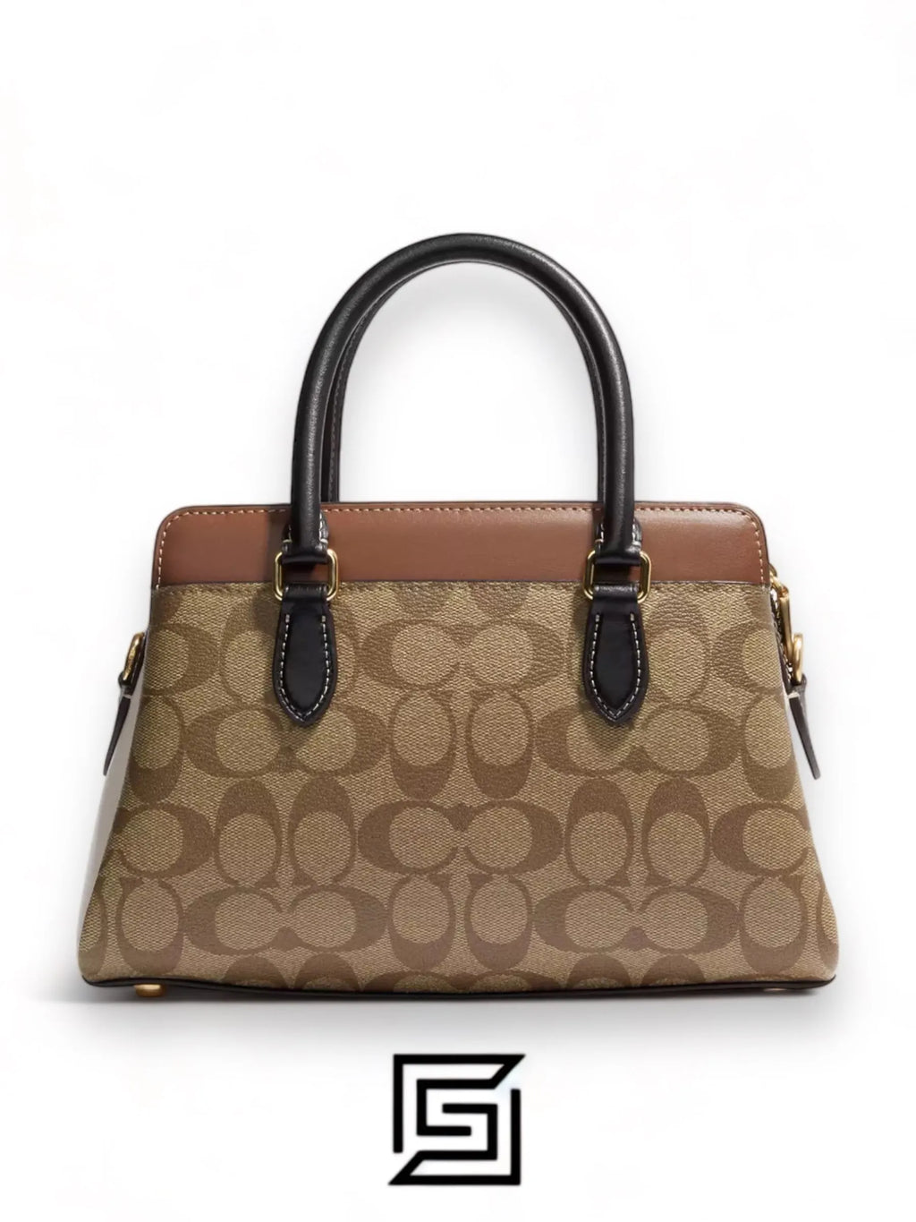 حقيبة يد Coach Mini Darcie Carryall من قماش Signature الملون CH287