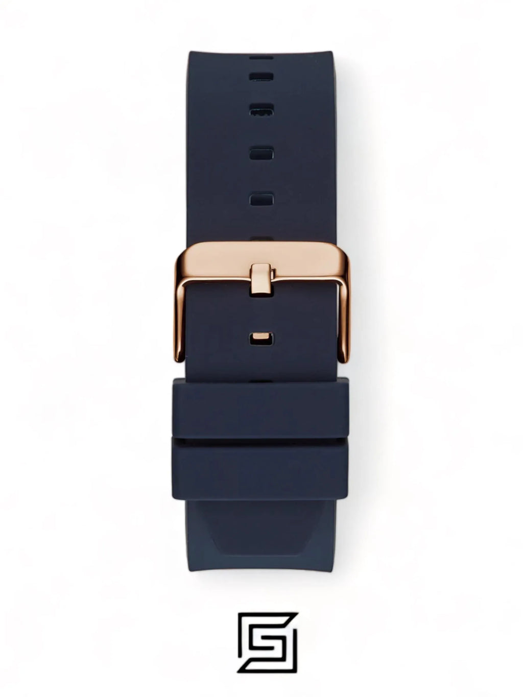 original-watches GUESS Mens Navy Rose Gold Tone Multi-function Watch GW0569G3