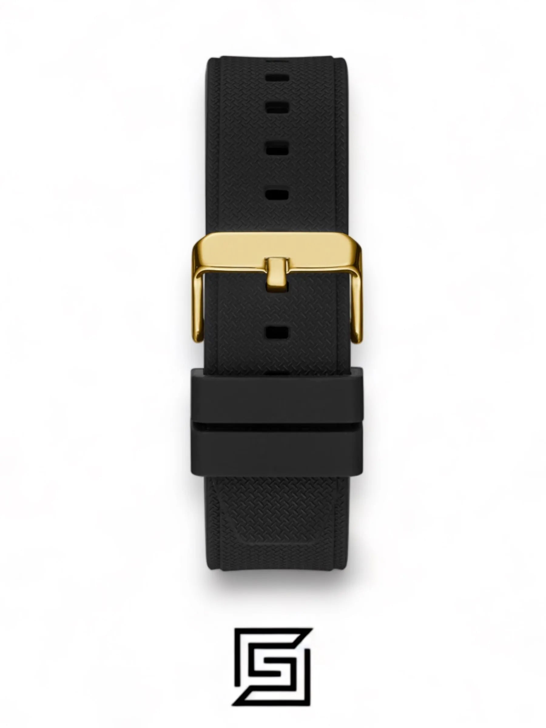 original-watches ساعات غيس رجالية بسوار سيليكون أسود GW0334G2