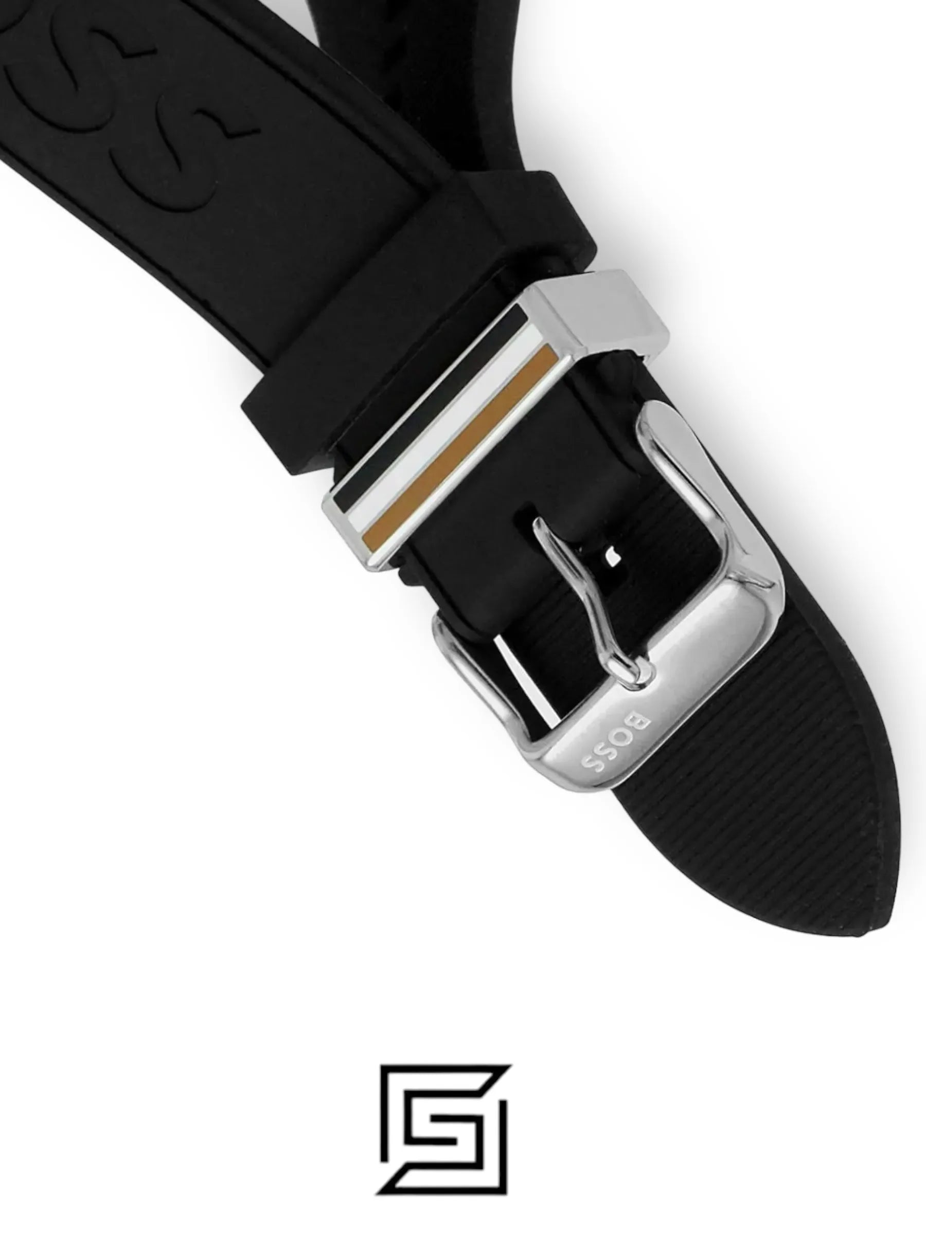 Hugo Boss watches BOSS Chronograph Quartz Watch for Men with Black Silicone Bracelet - 1513953