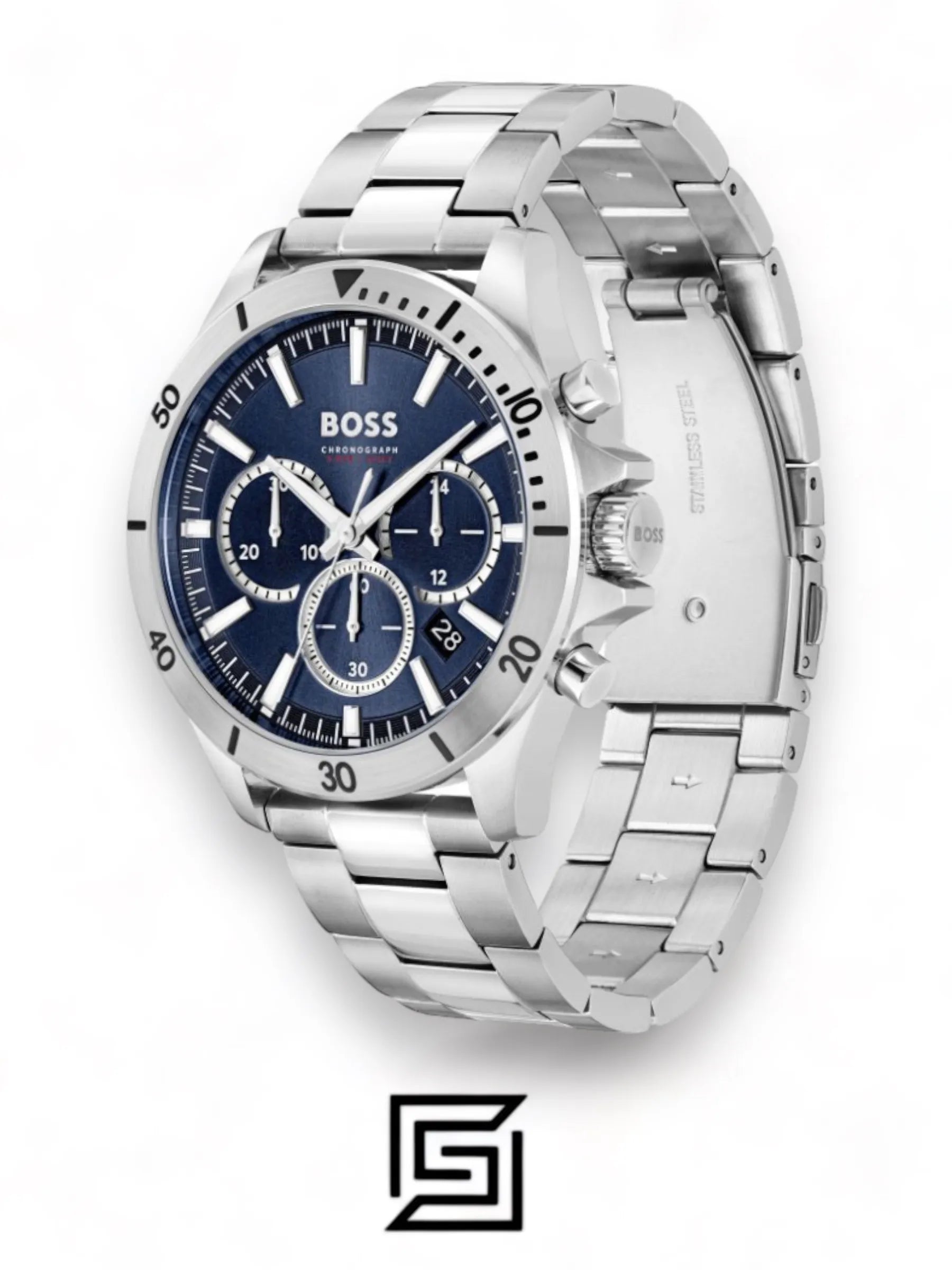 BOSS Troper Stainless Steel Bracelet Watch – 1514069