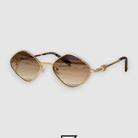 Valentino VA2088 Sunglasses For Women - GOLD_HONEY