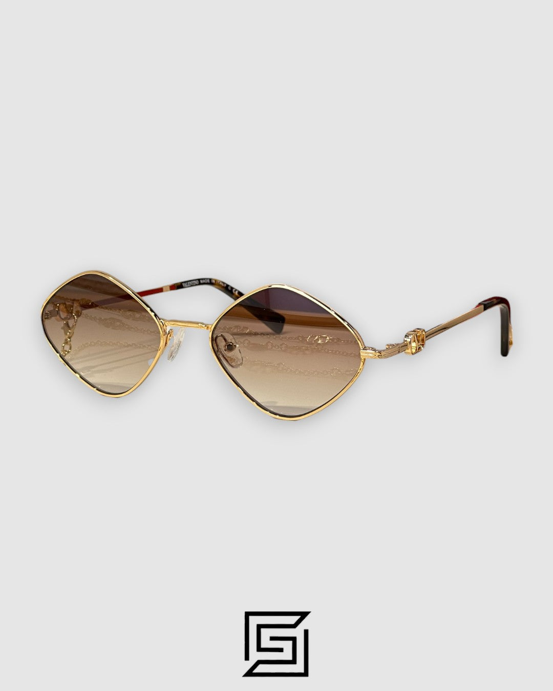 Valentino VA2088 Sunglasses For Women - GOLD_HONEY