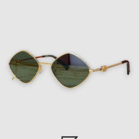 Valentino VA2088 Sunglasses For Women - GOLD_OIL