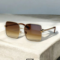 نظارات شمسية BVLGARI BV6180 نسائية - ذهبي