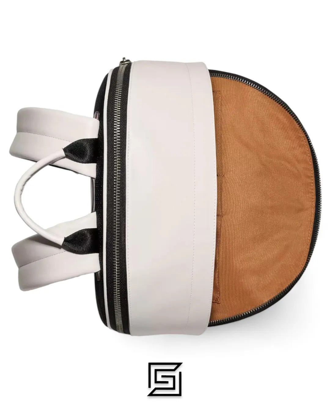 Coach leather West Backpack In Signature Canvas With Varsity Motif Style No. CB909