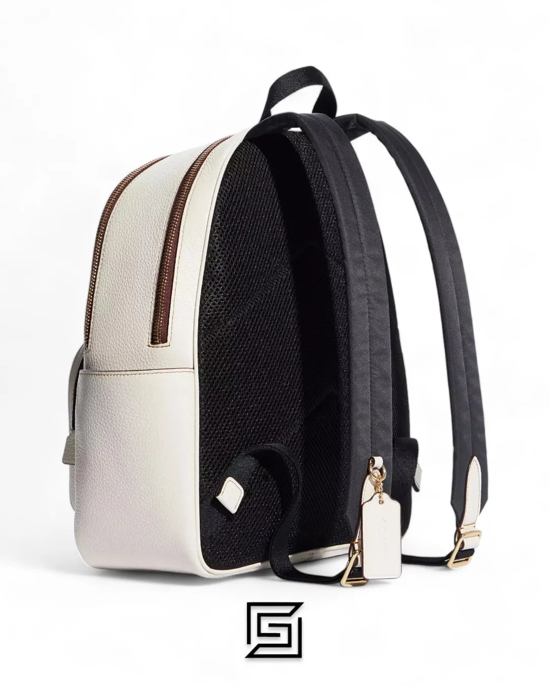 Coach leather Court Backpack In Signature Canvas With Tiger Style No. C7317