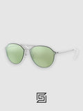 Ray Ban RB4292 Sunglasses Unisex - silver_green