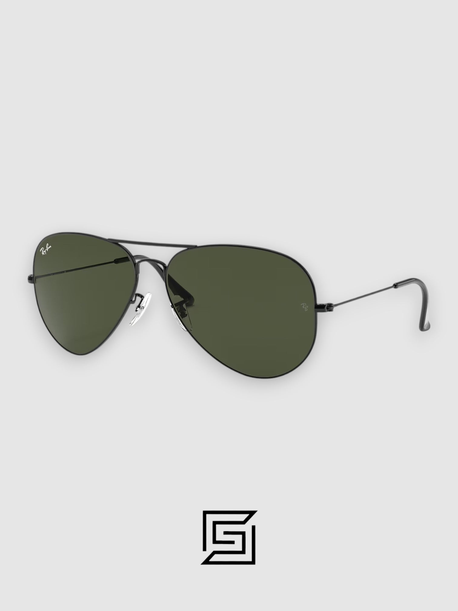 نظارات شمسية للجنسين Ray Ban RB3025 AVIATOR LARGE 58 - أسود_G15