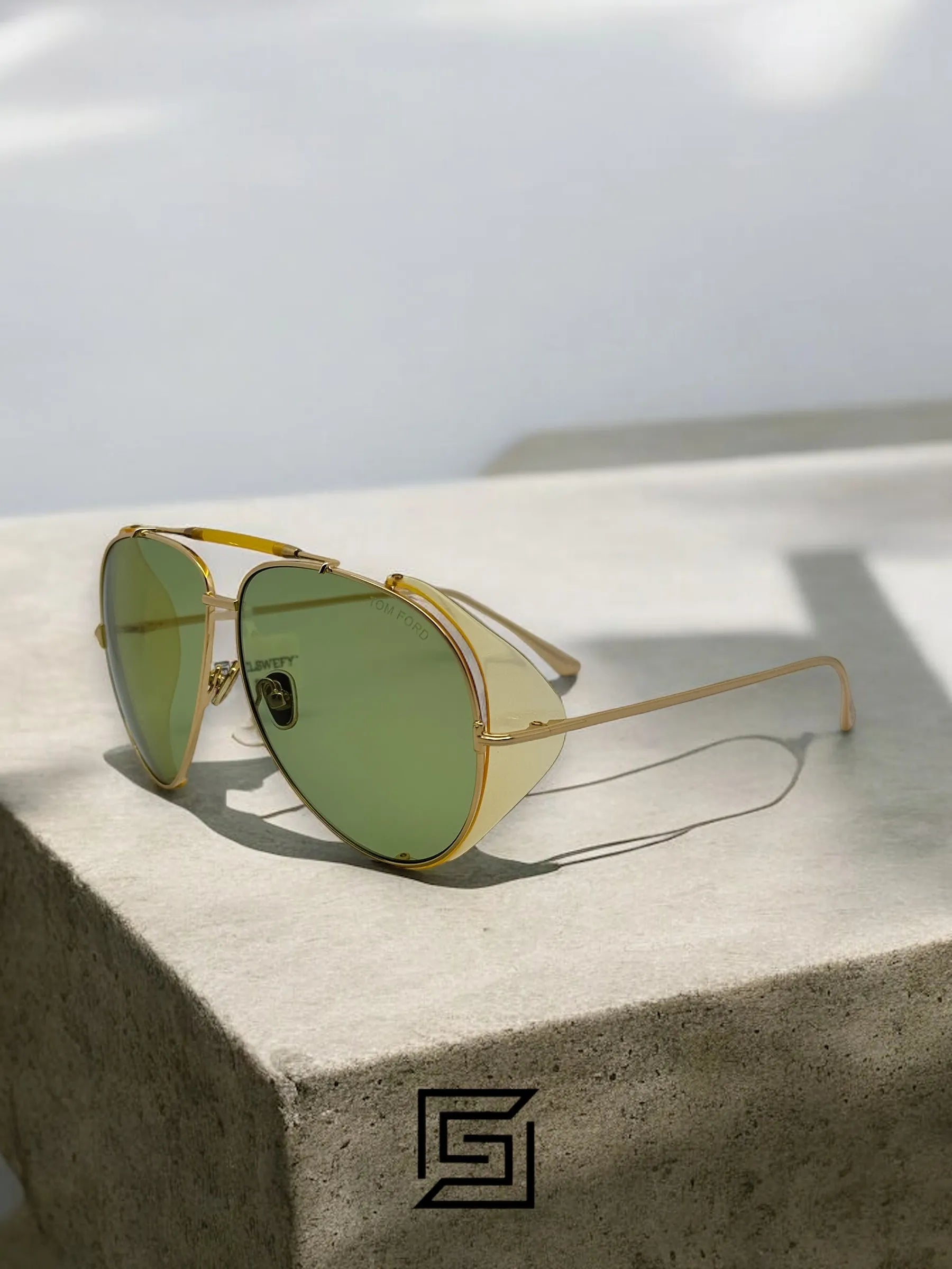 Tom Ford  TF900 Sunglasses uni sex - green