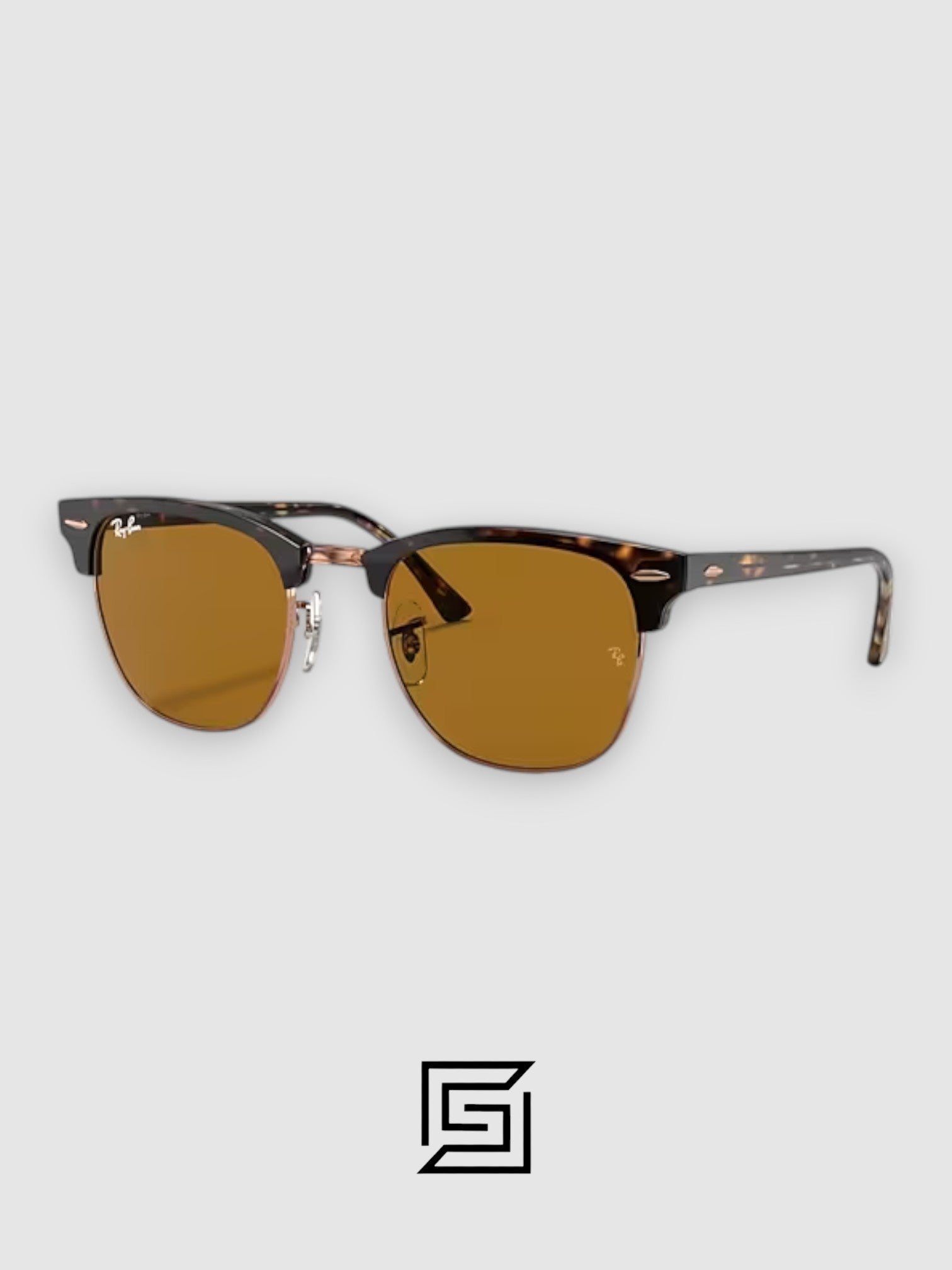 Ray Ban Sunglasses RB3016 CLUBMASTER Unisex - tiger