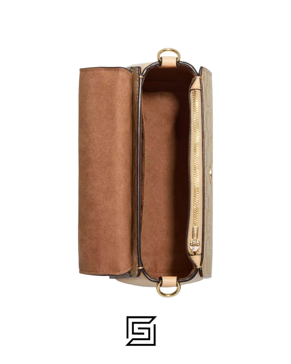 Morgan Top Handle Satchel Bag In Blocked Signature Canvas CH314