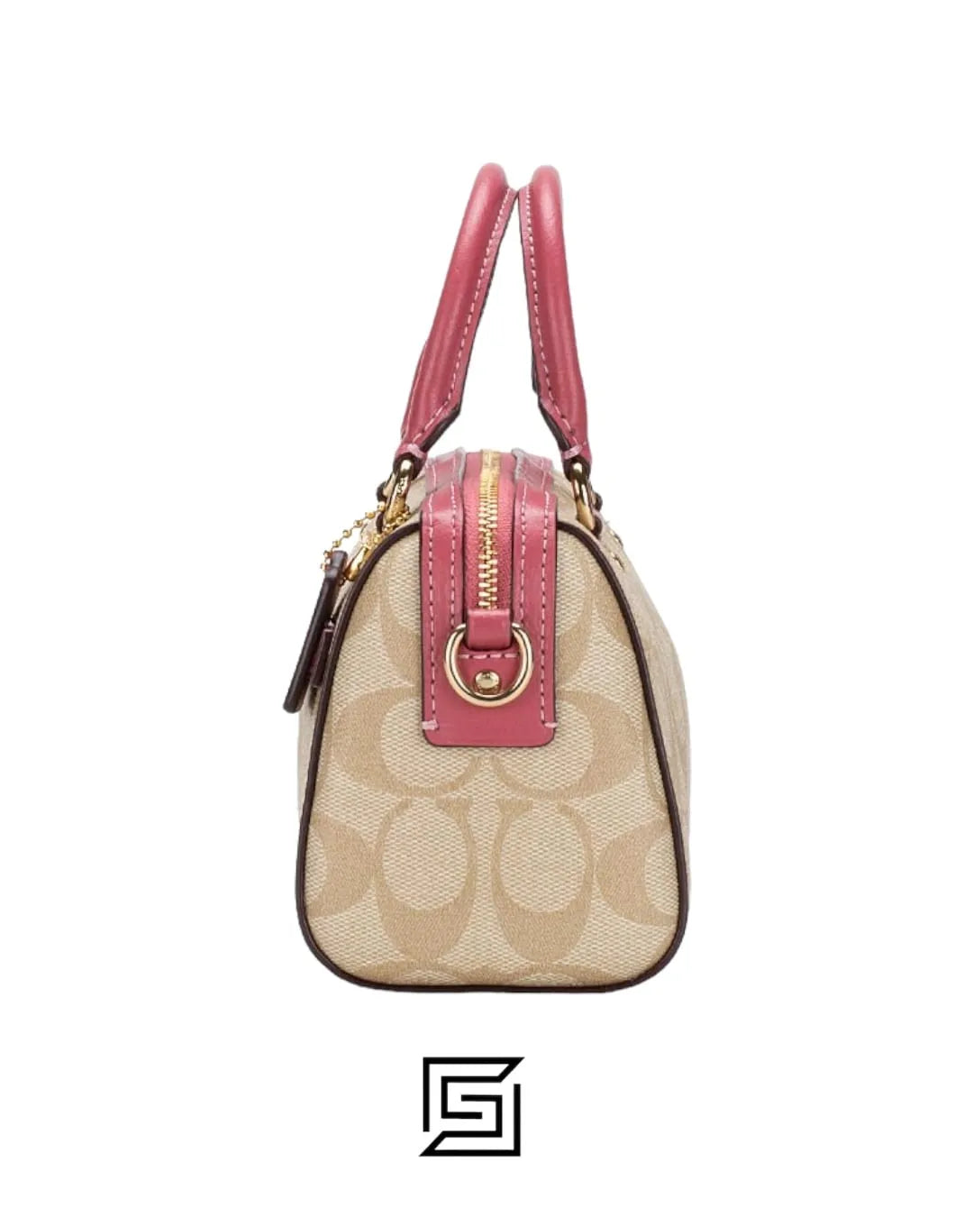 Coach leather Mini Rowan Crossbody In Signature Canvas C9947