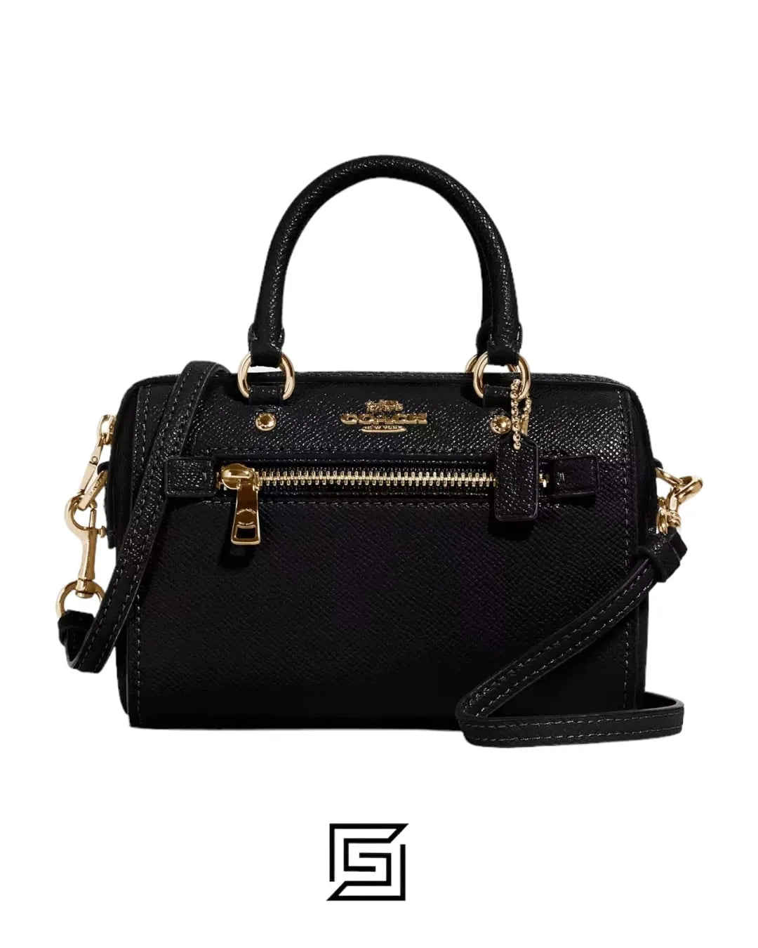 Coach leather Micro Rowan Crossbody Style No. 1496