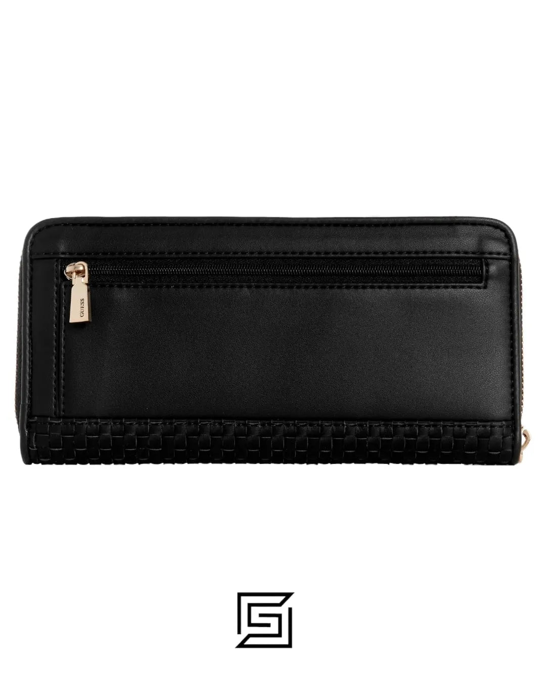 wallets Guess Etel SLG Large Zip Around - Black