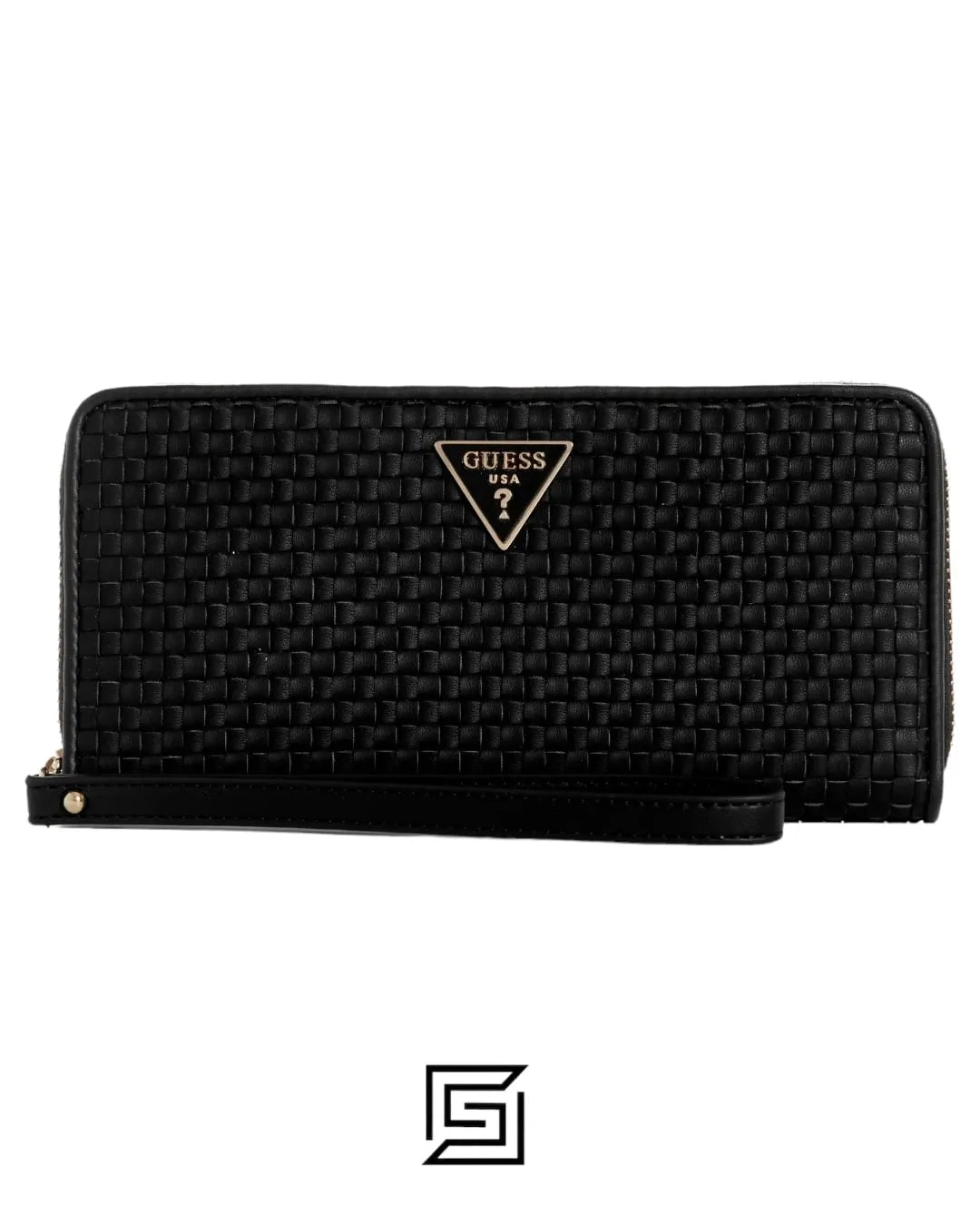 wallets Guess Etel SLG Large Zip Around - Black
