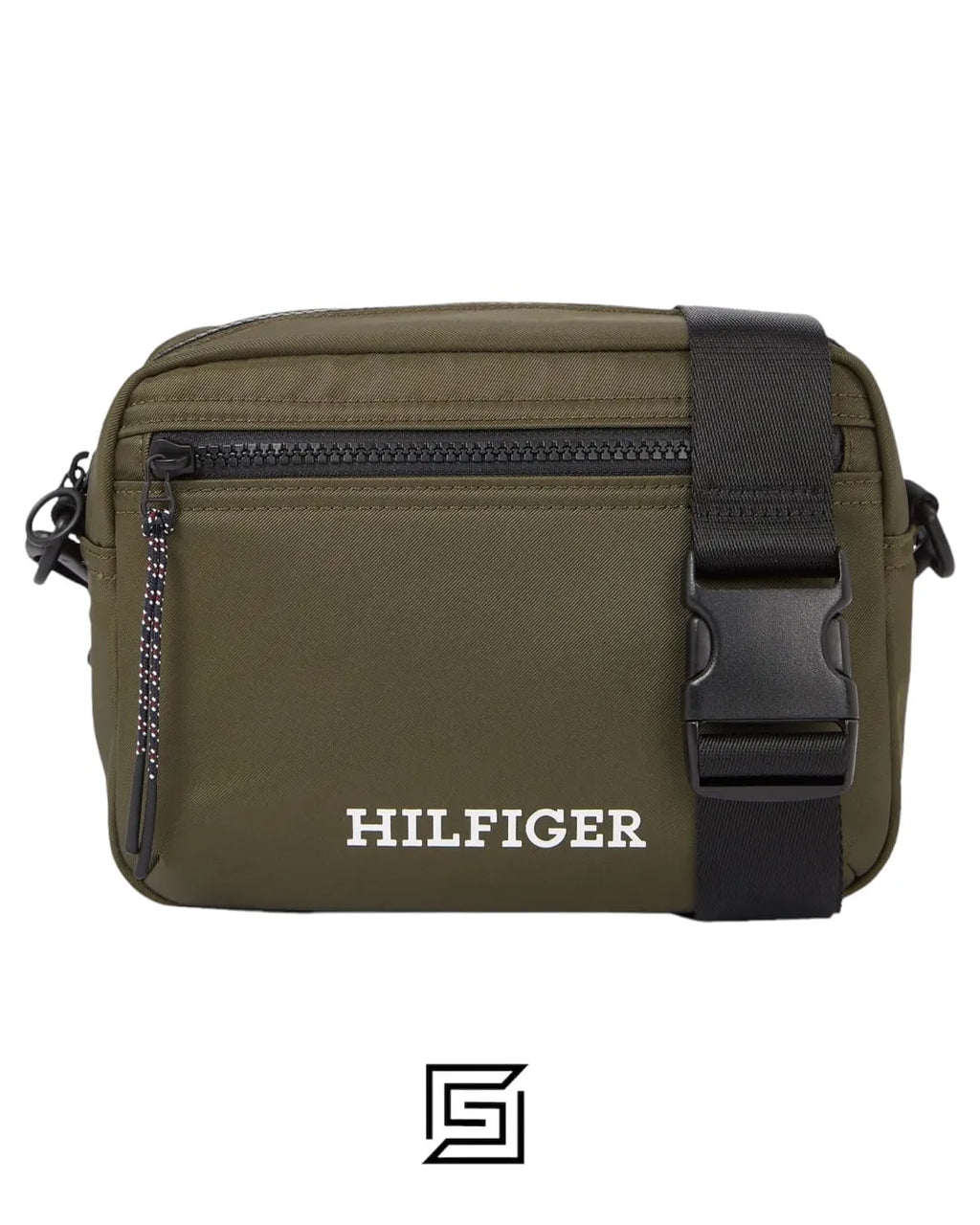 leather Bolsa Tommy Hilfiger AM0AM11546 RBN - Masculina