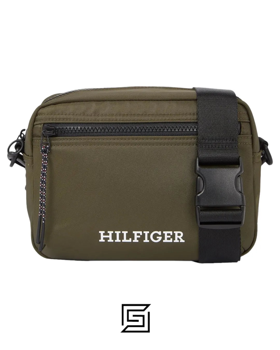 leather Bolsa Tommy Hilfiger AM0AM11546 RBN - Masculina