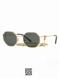 VALENTINO VA2040 Sunglasses For Women - GOLD_OIL