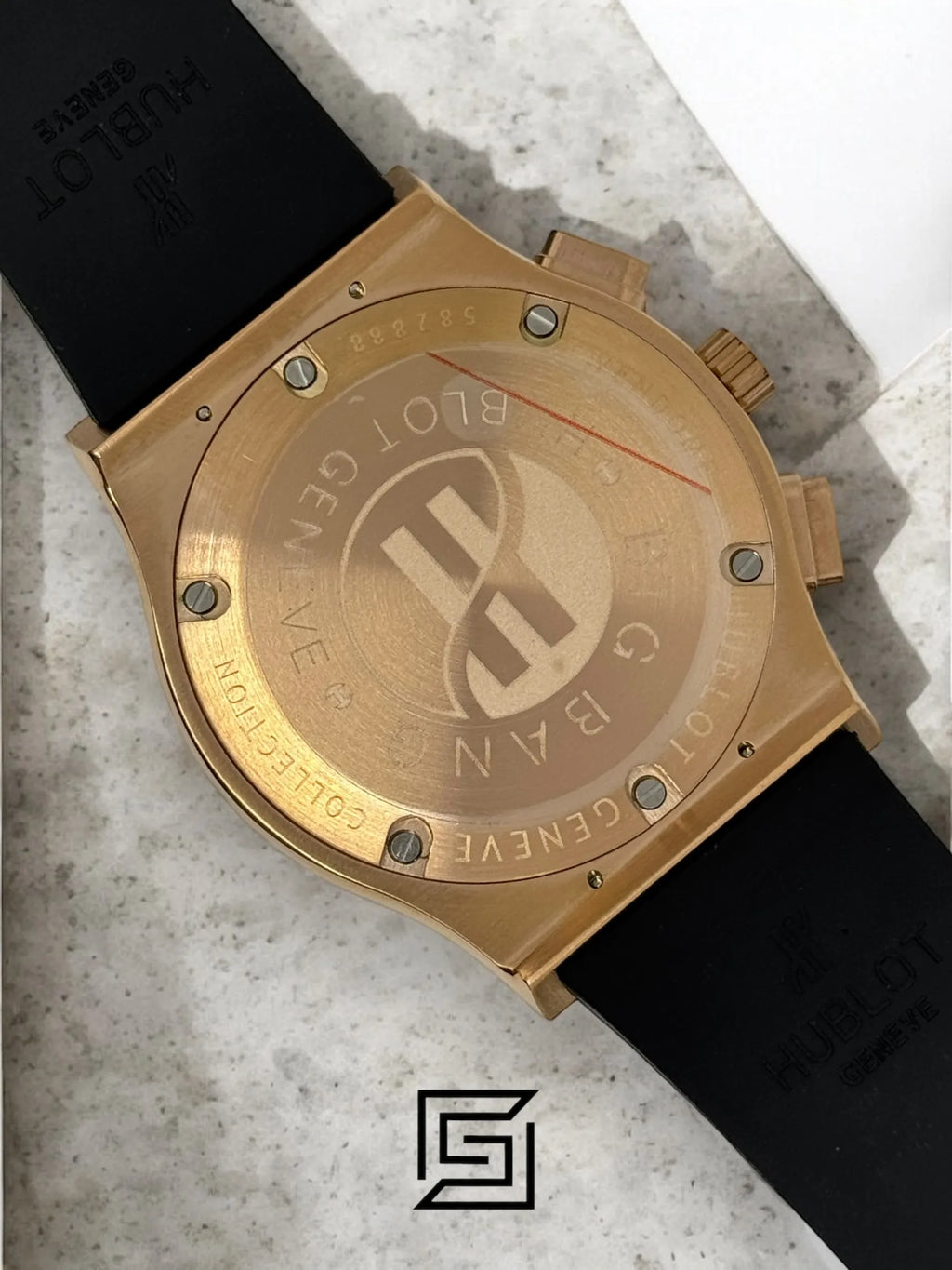 Hublot Classic Fusion Chronograph – Rose Gold with Black Rubber Strap