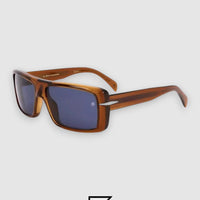 David Beckham DB7063 sunglasses for men - transparent-brown