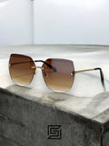 نظارات شمسية BVLGARI BV40030 للنساء - ذهبي