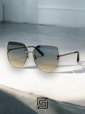نظارة شمسية BVLGARI BV40030 للنساء - فضي-2