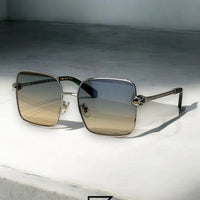 نظارة شمسية BVLGARI BV6180 للنساء - فضي-2