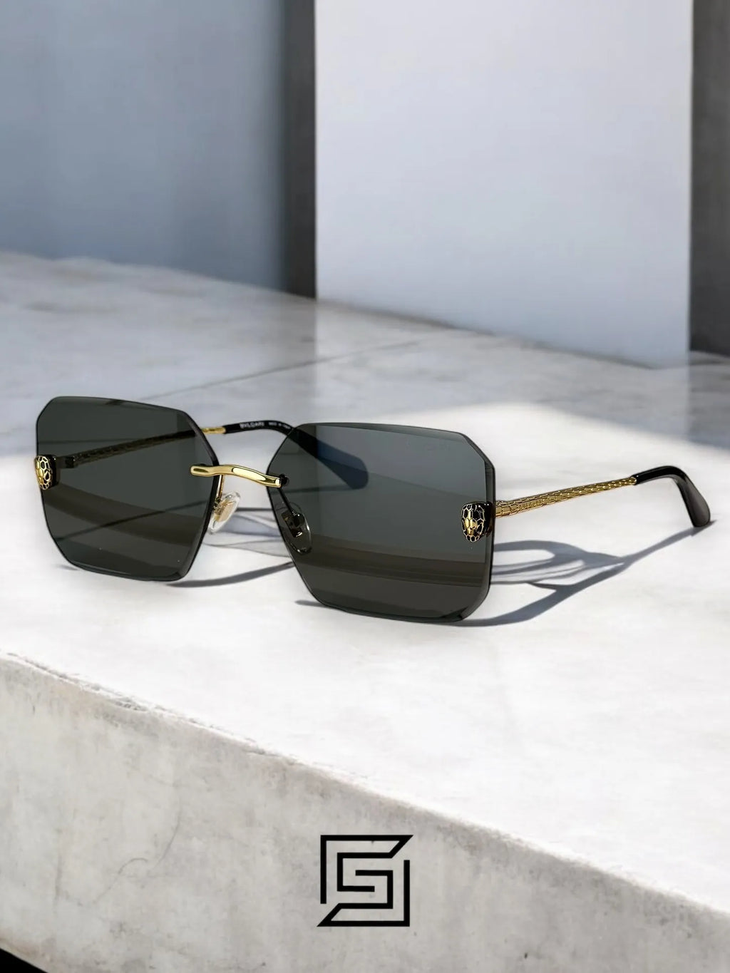 BVLGARI BV40026 sunglasses for women - gold