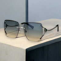 نظارات شمسية BVLGARI BV6190 للنساء - أخضر