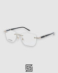 نظارة مون بلان Mont Blanc MB0344 للرجال - فضي-2