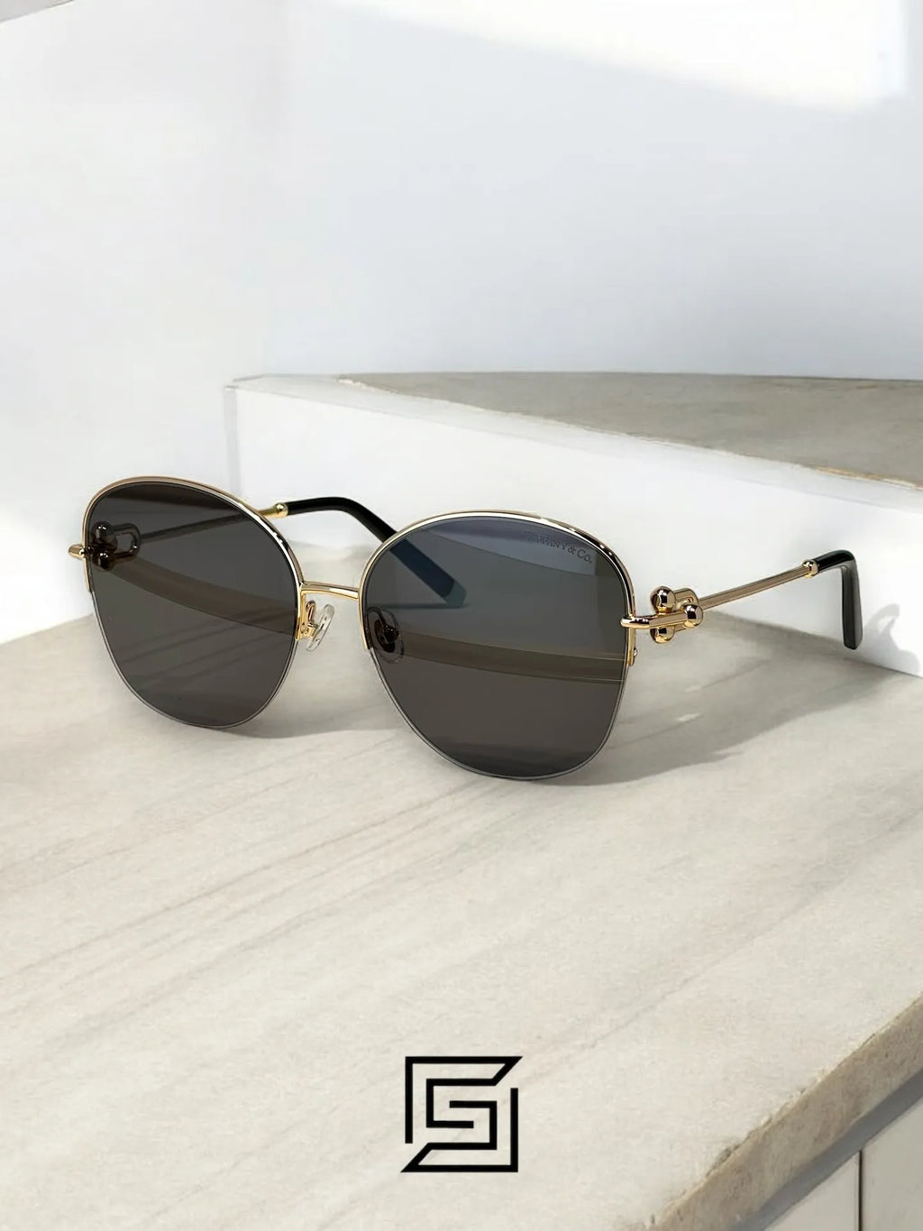 TIFFANY &amp; CO TF3082 Sunglasses For Women - black