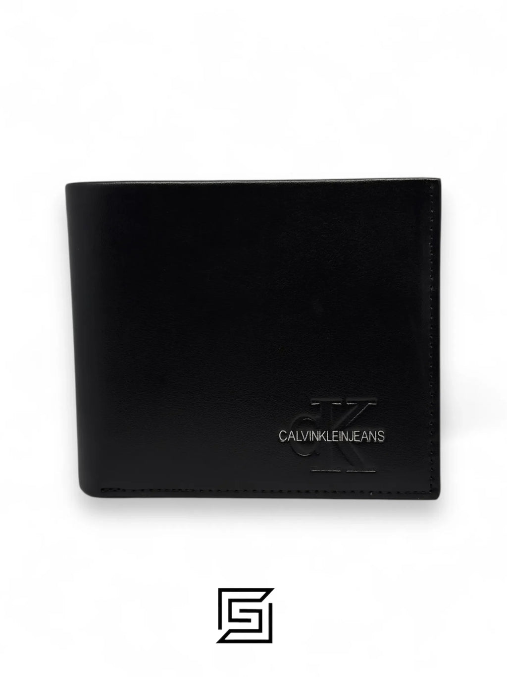Calvin Klein leather CK SET BELT AND WALLET CK LOGO MODEL 4