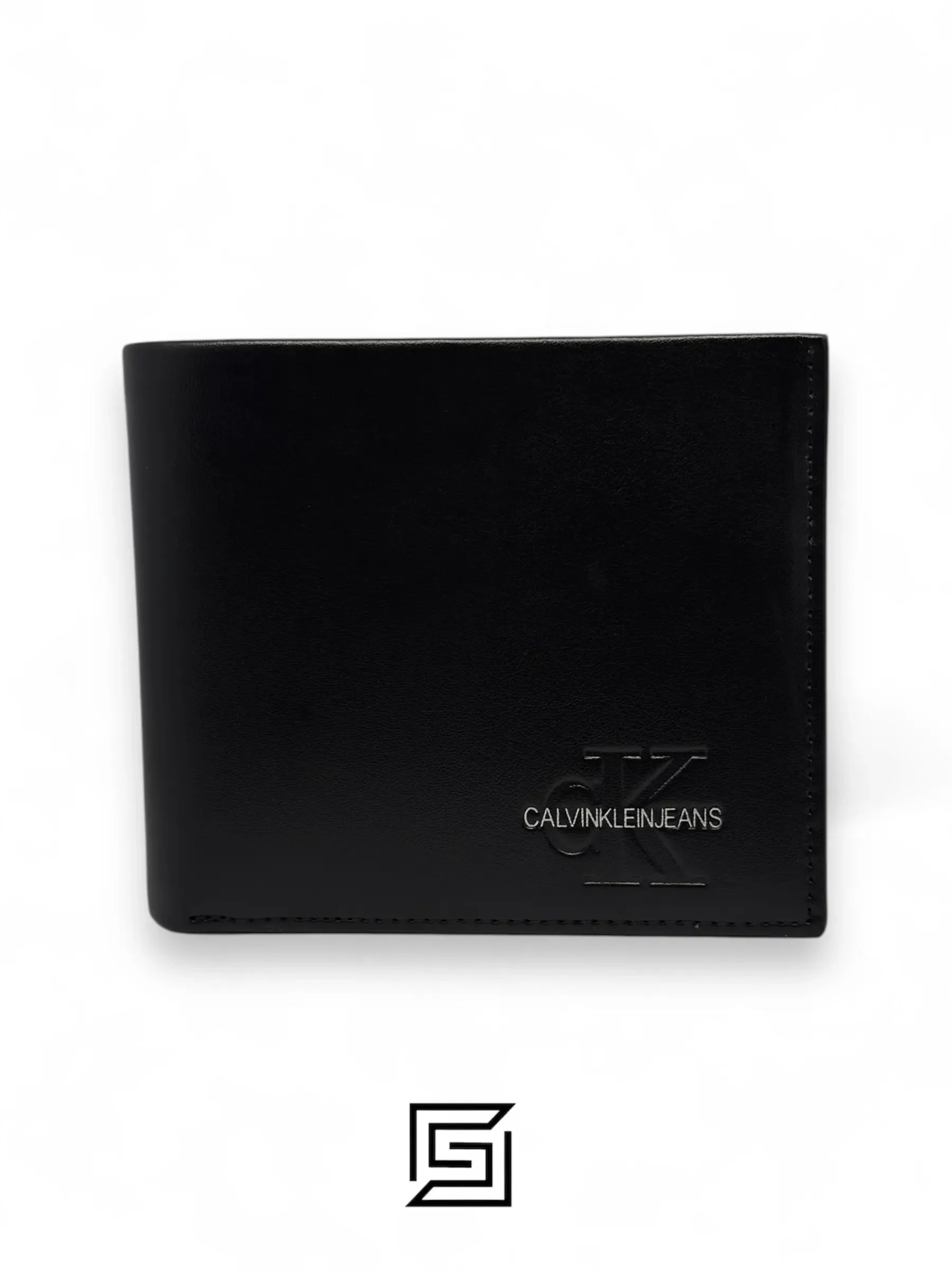 Calvin Klein leather CK SET BELT AND WALLET CK LOGO MODEL 4