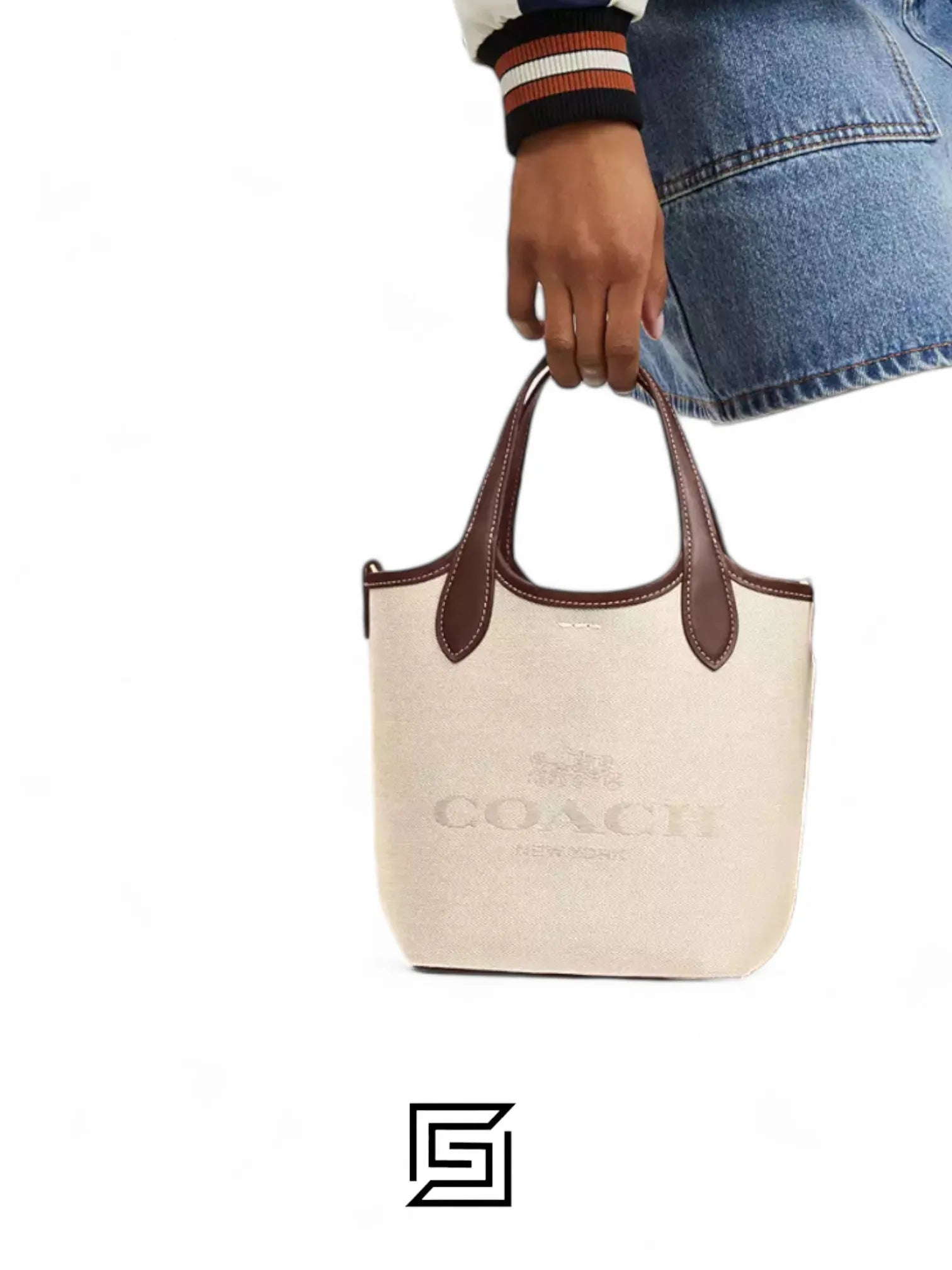 Coach leather Hanna Bucket Bag CR169