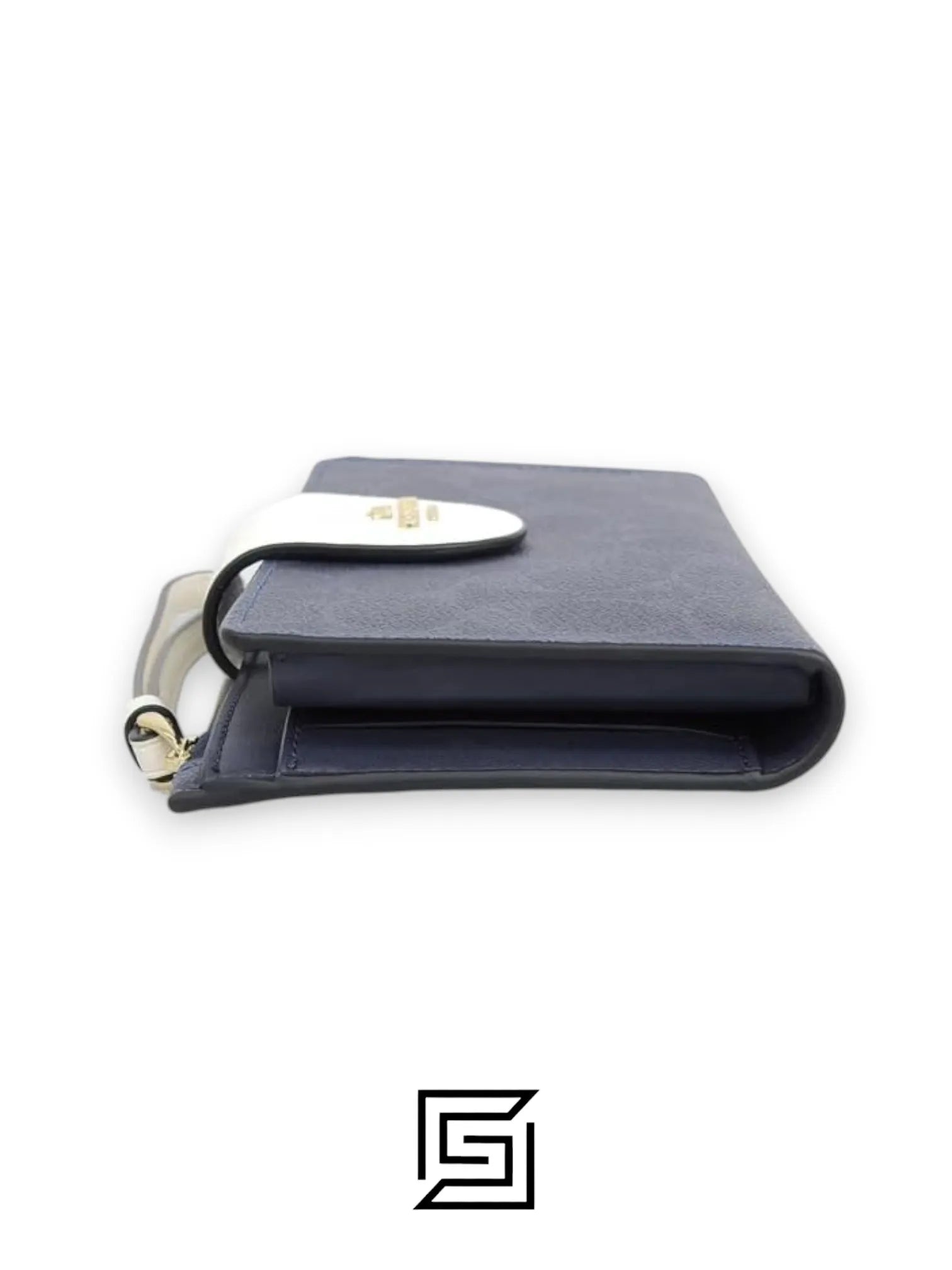 Coach Phone Wallet In Colorblock Signature Grey x White Style No. C2874