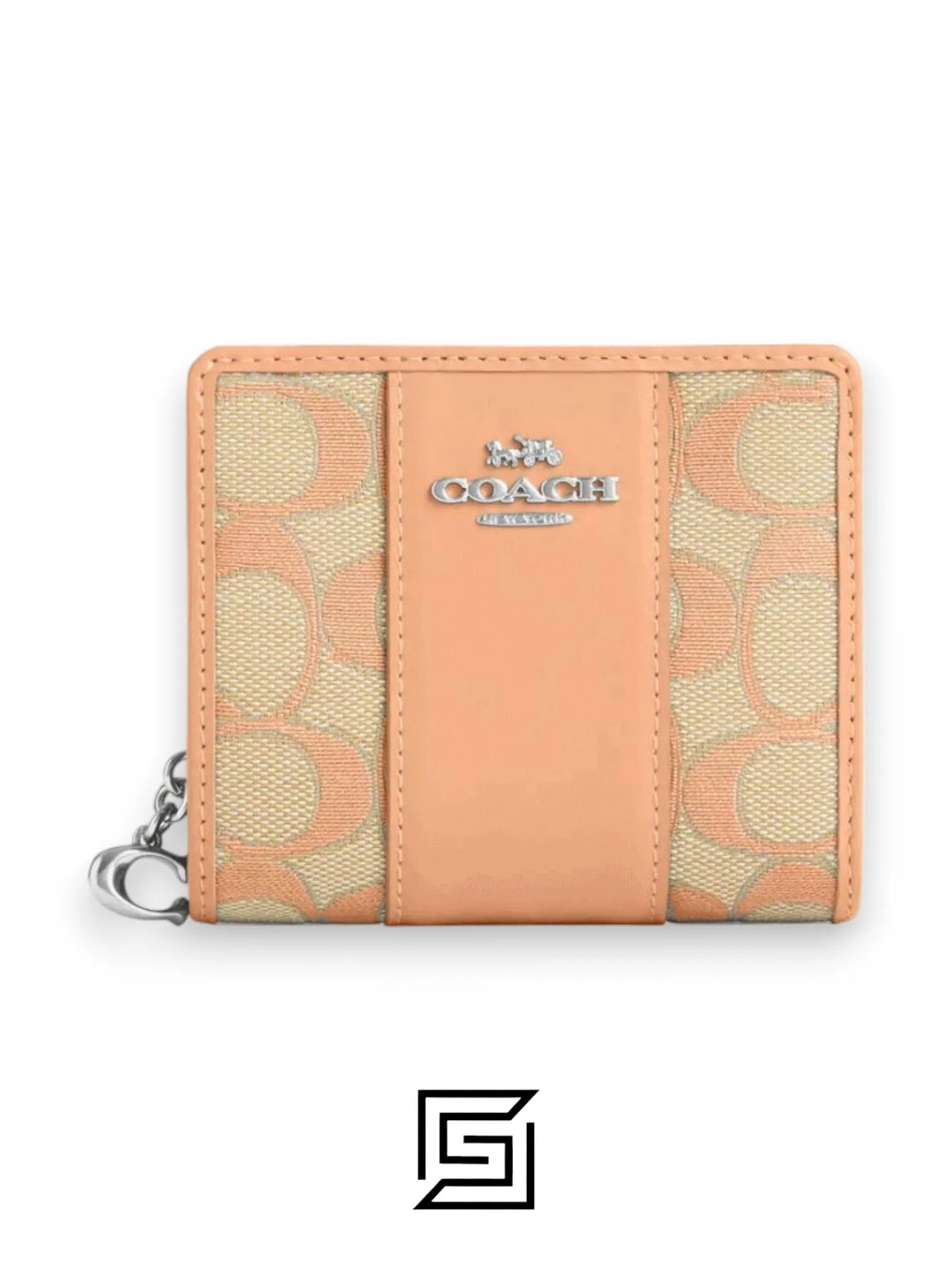 Snap Wallet In Signature Jacquard CT980