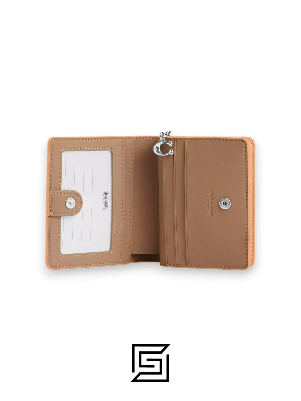 Snap Wallet In Signature Jacquard CT980