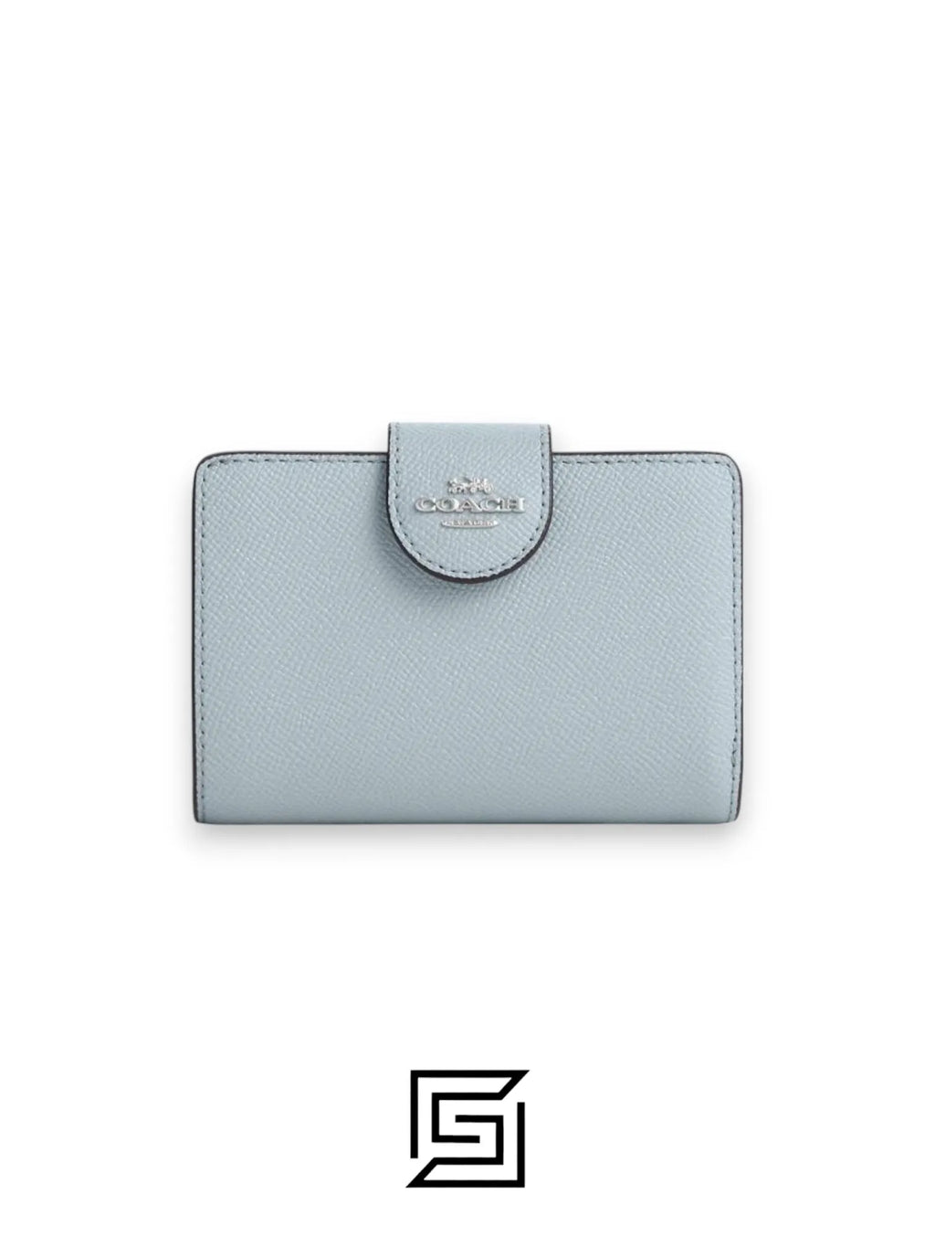 Medium Corner Zip Wallet Style Number 6390 Blue