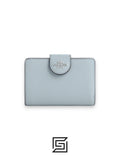 Medium Corner Zip Wallet Style Number 6390 Blue