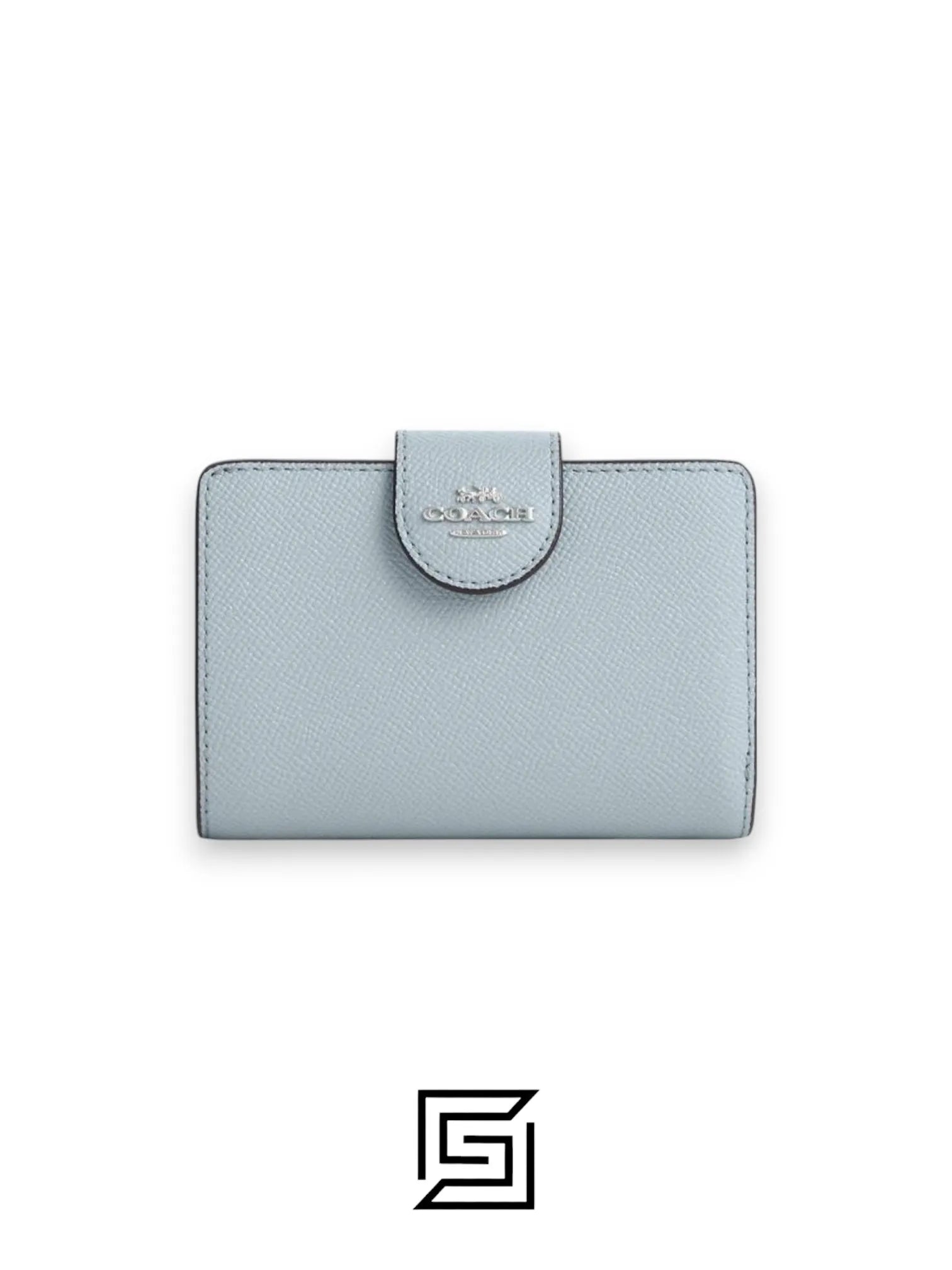 Medium Corner Zip Wallet Style Number 6390 Blue