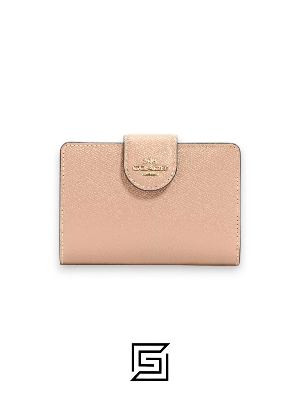 Medium Corner Zip Wallet Style Number 6390 Khaki