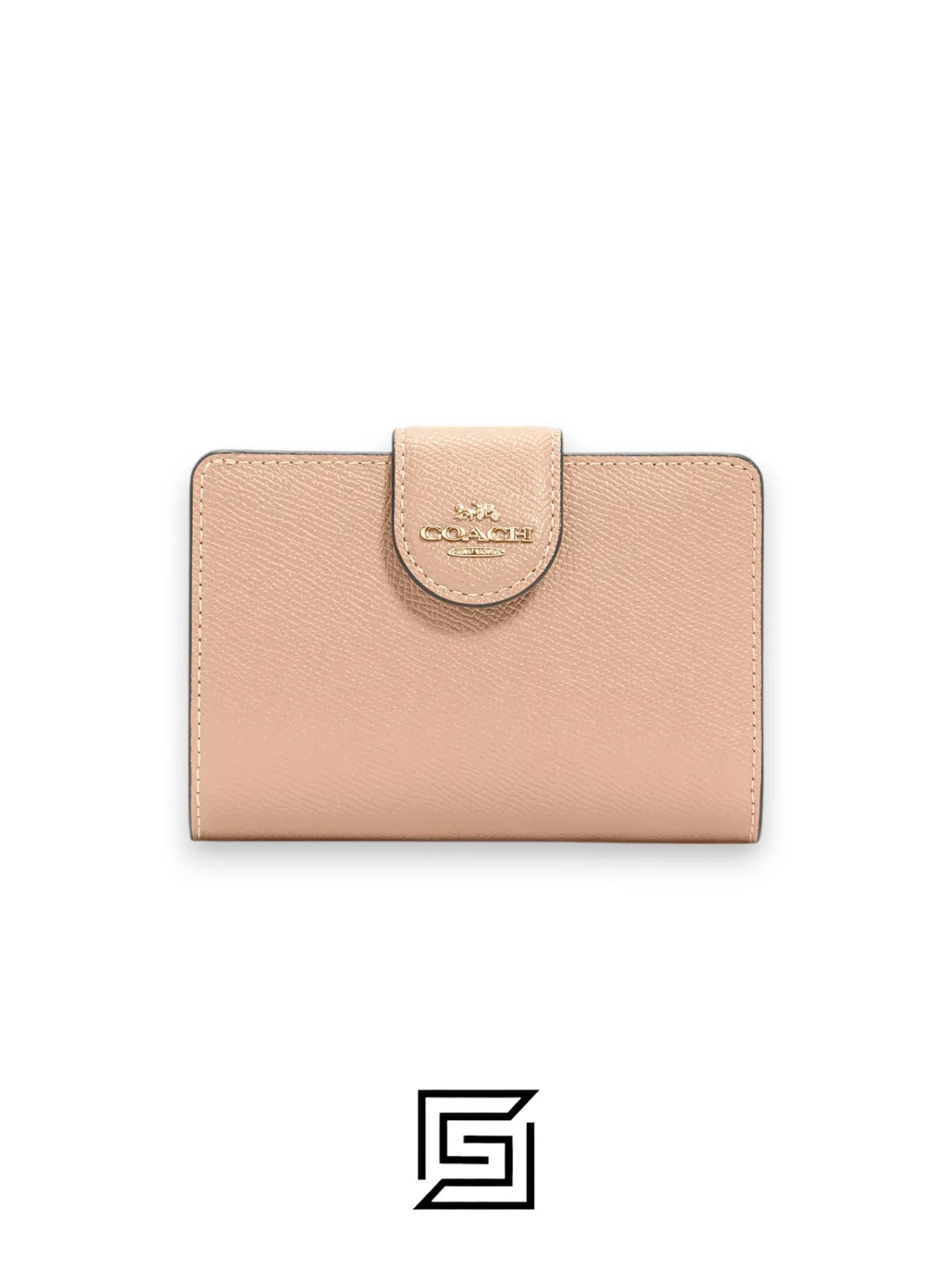 Medium Corner Zip Wallet Style Number 6390 Khaki