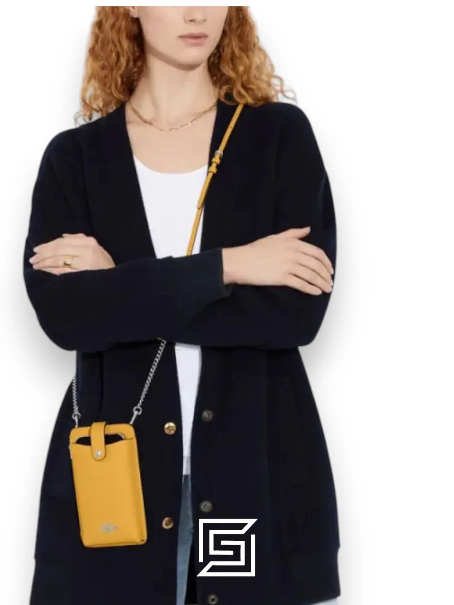 Phone Crossbody Style Number C6884 Yellow