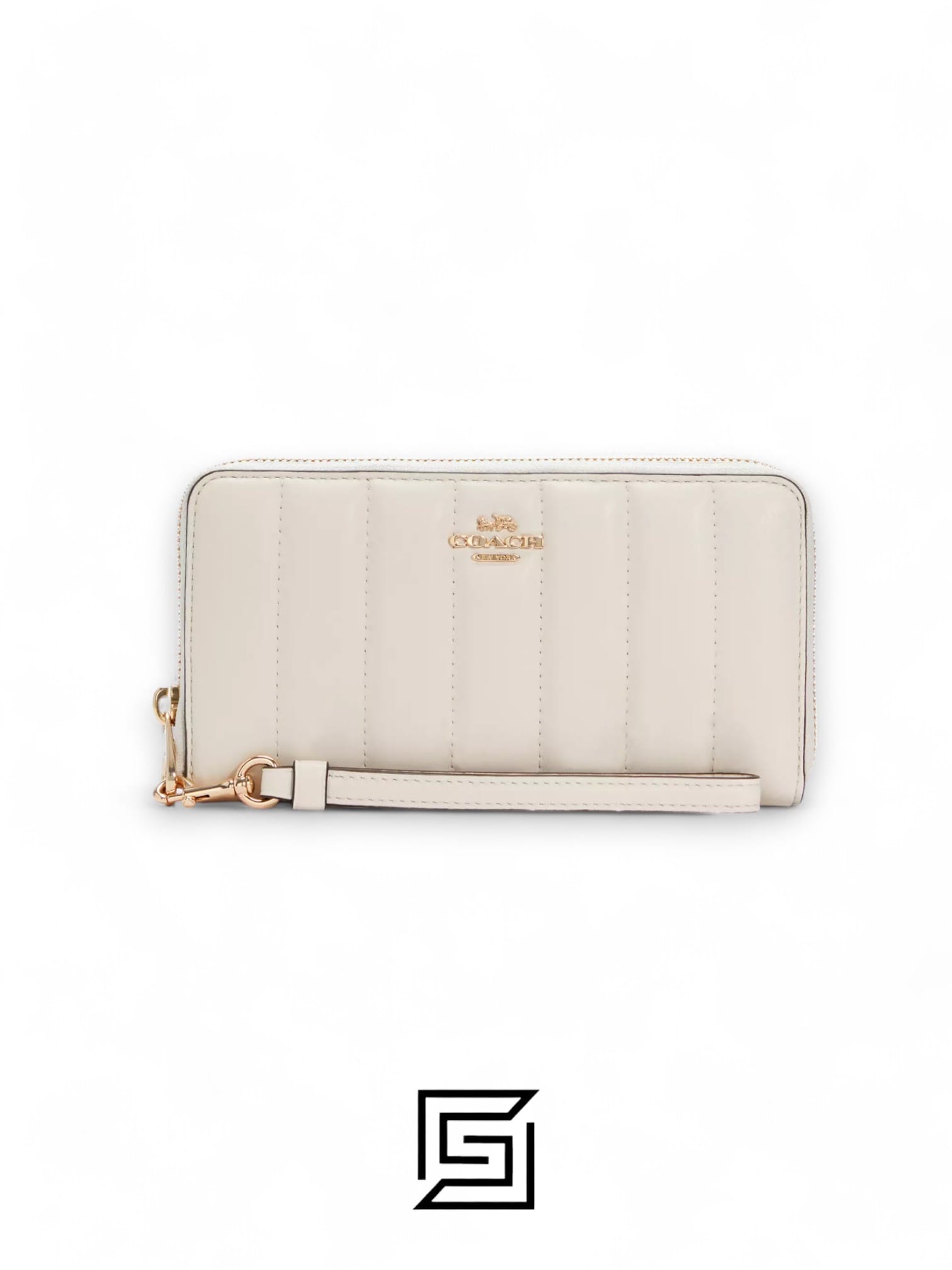 Long Zip Around Wallet With Quilting Style No. C4454