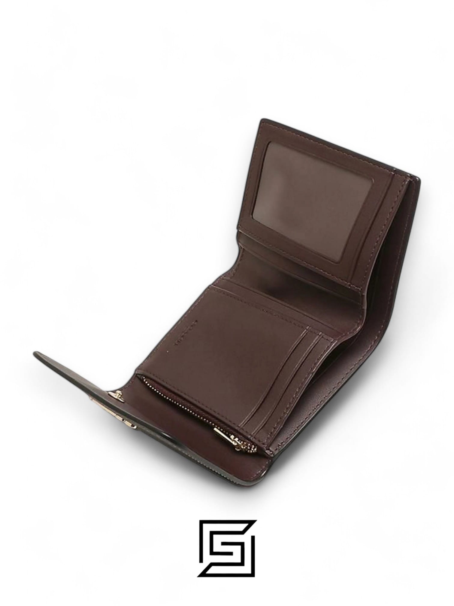 Small Wallet In Signature Canvas Style No. F87589 Black