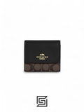 Small Wallet In Signature Canvas Style No. F87589 Black